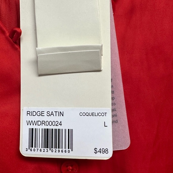 Zadig & Voltaire new red dress size large - Picture 5 of 11